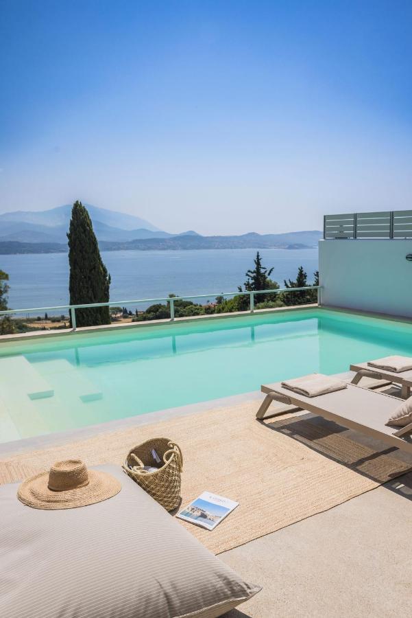 Villa Mirto - Iris Sunset Villas Lépedha Eksteriør bilde