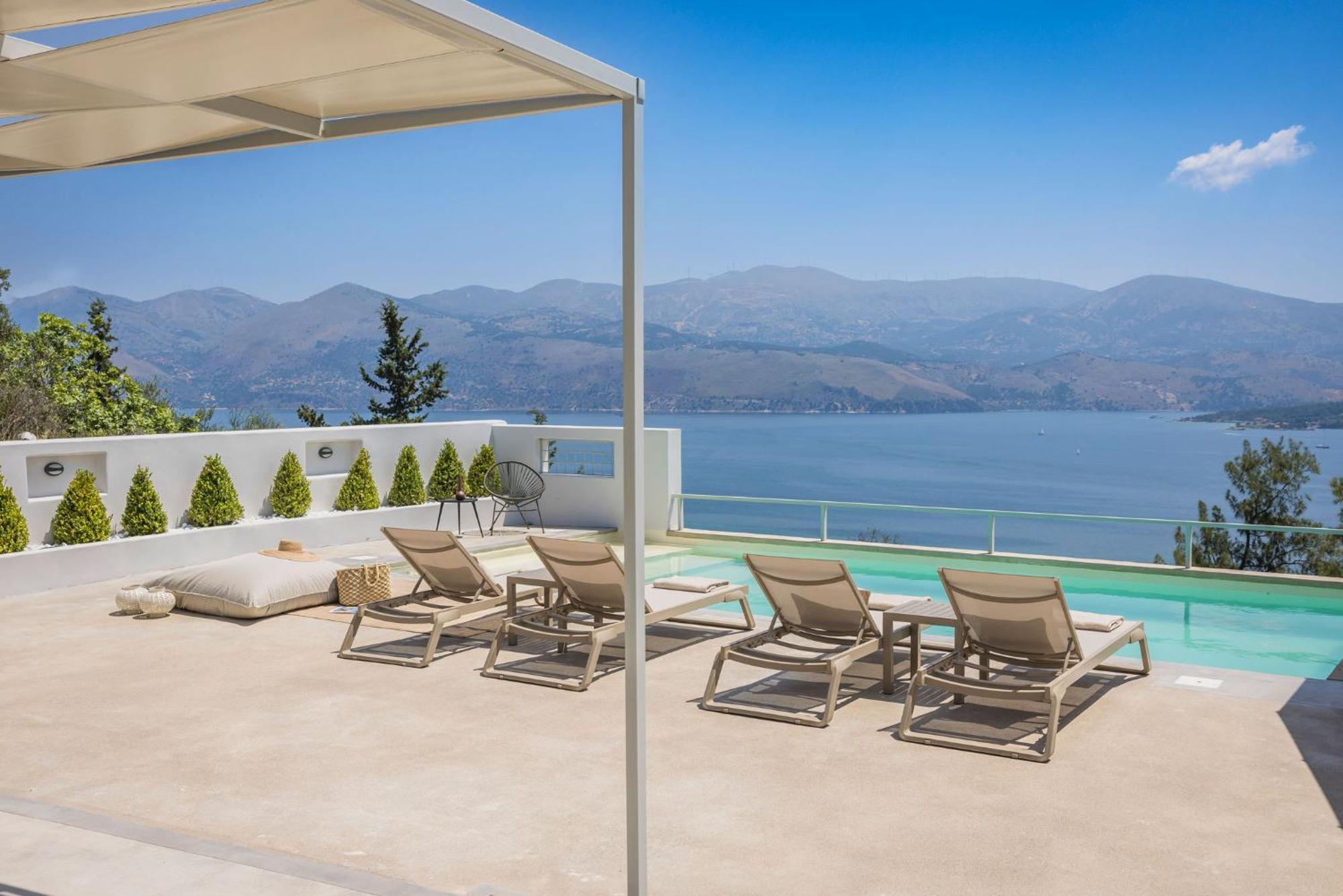 Villa Mirto - Iris Sunset Villas Lépedha Eksteriør bilde