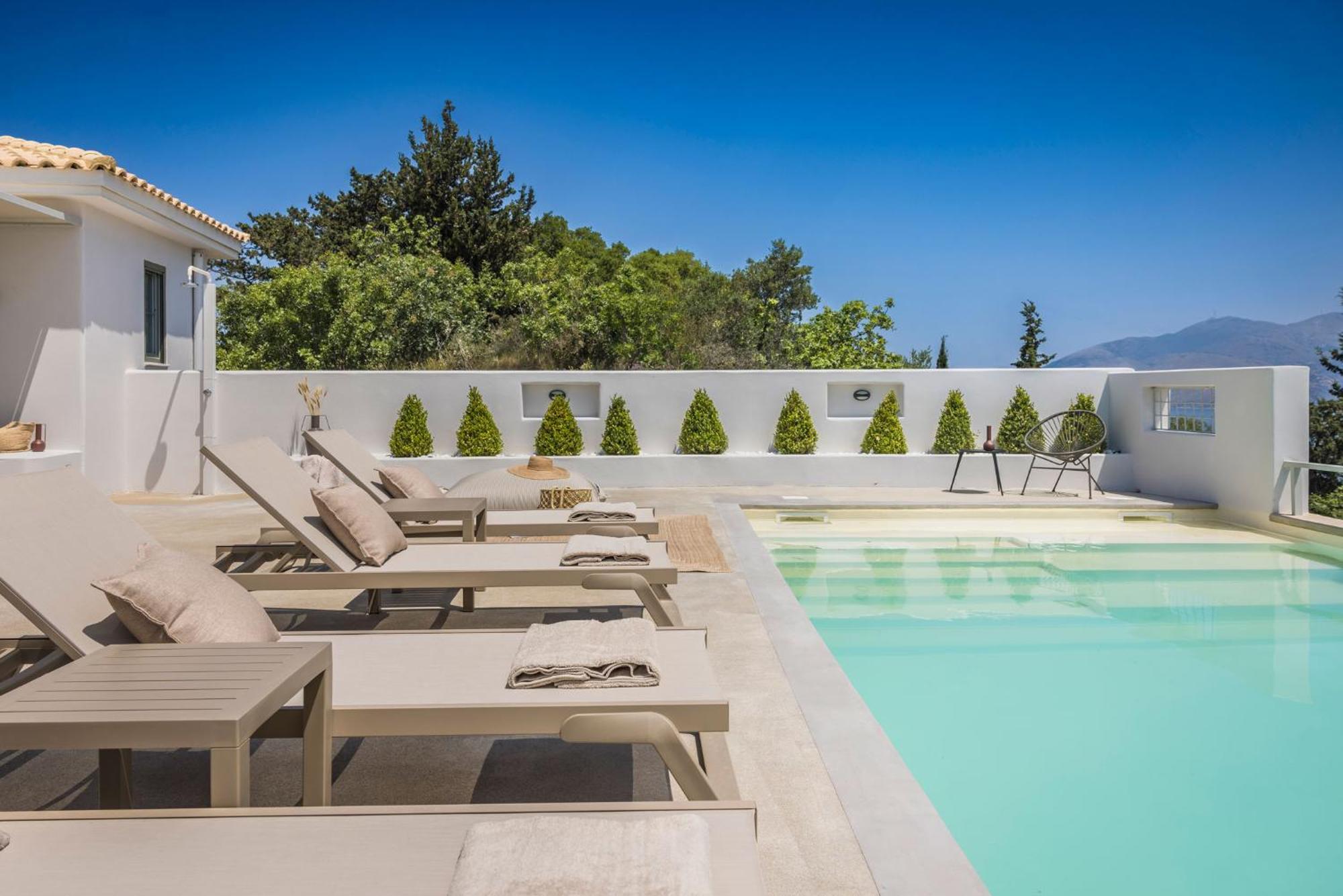 Villa Mirto - Iris Sunset Villas Lépedha Eksteriør bilde