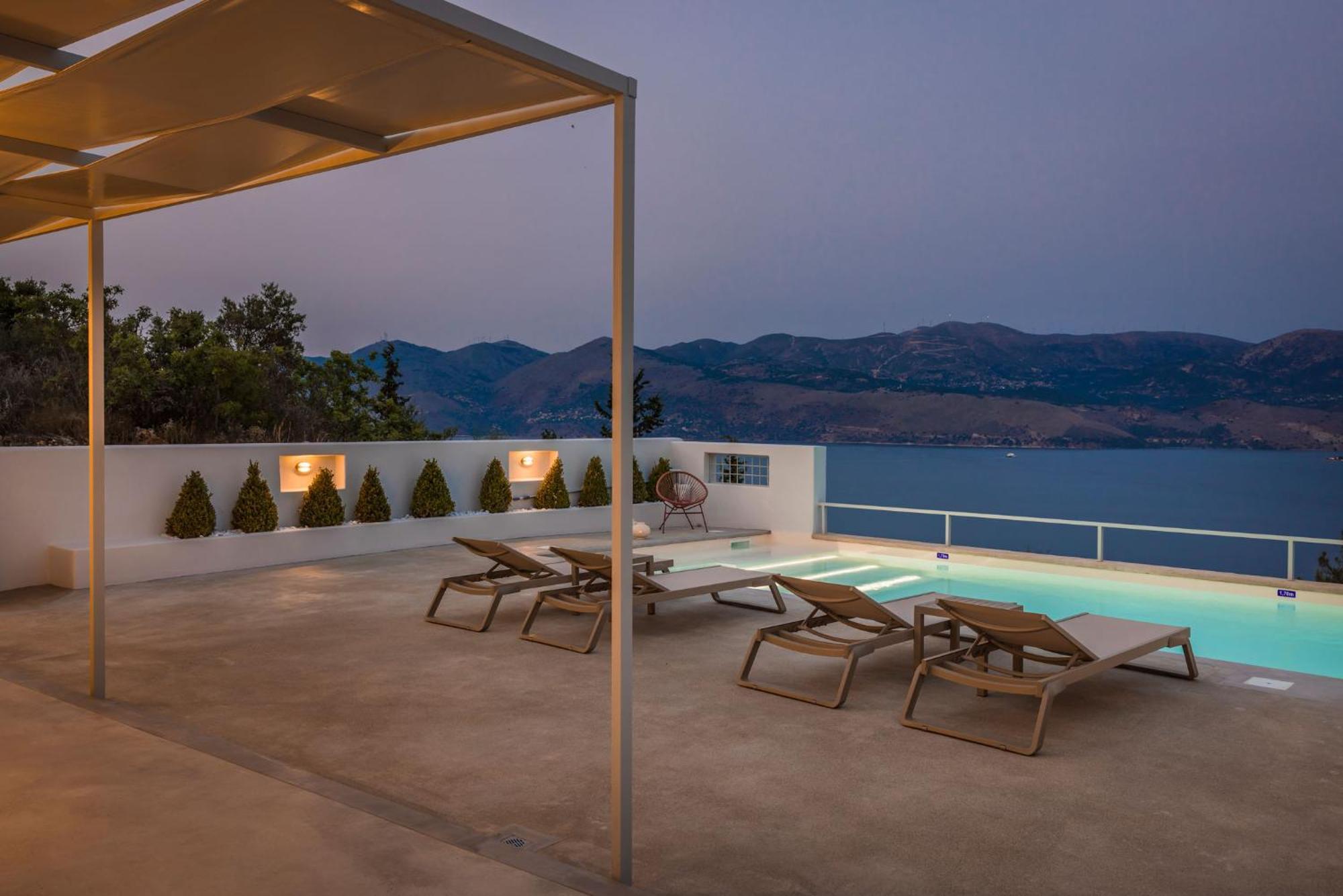 Villa Mirto - Iris Sunset Villas Lépedha Eksteriør bilde