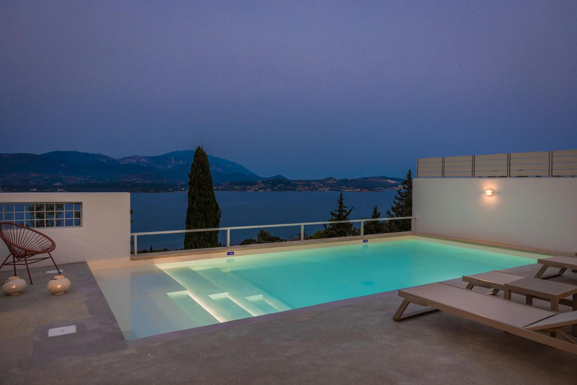 Villa Mirto - Iris Sunset Villas Lépedha Eksteriør bilde